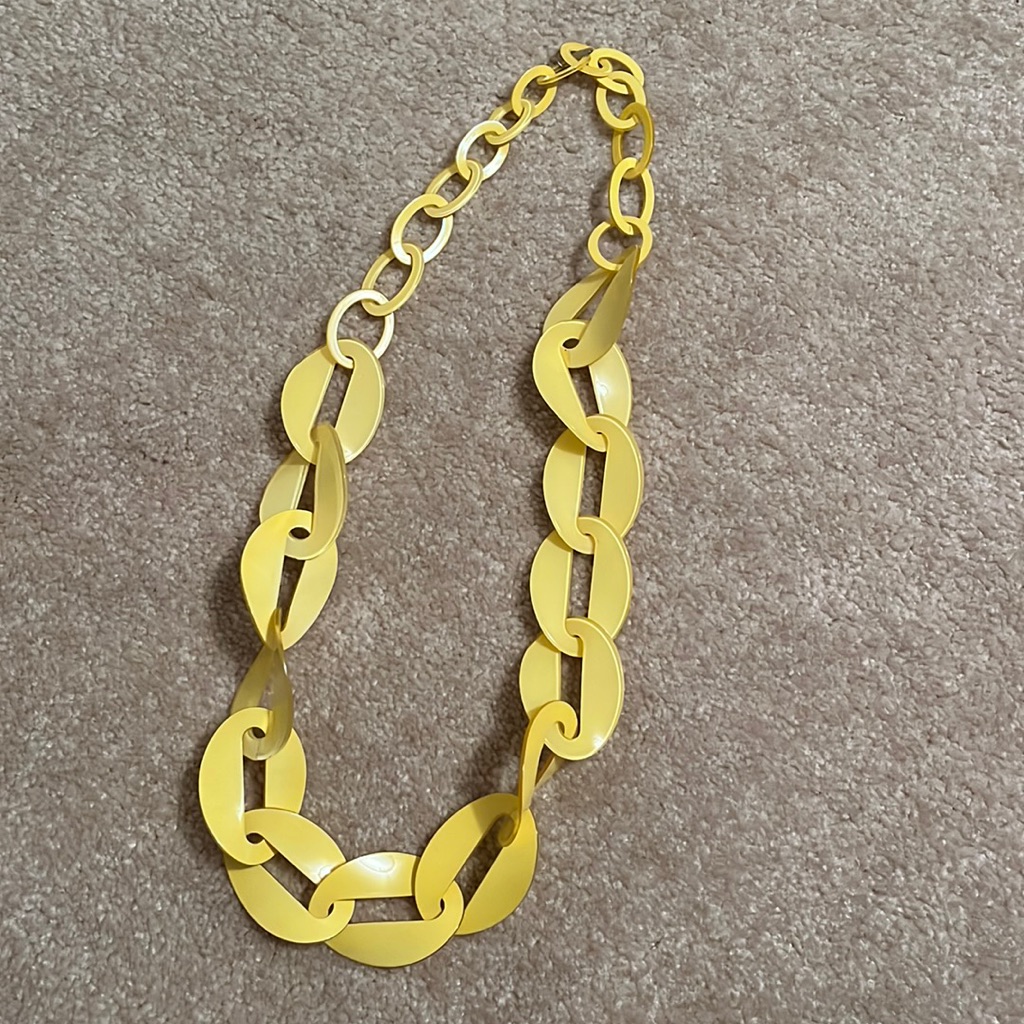 Fun Yellow Necklace
